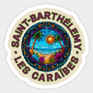 Saint Barthélemy, The Caribbean Sticker